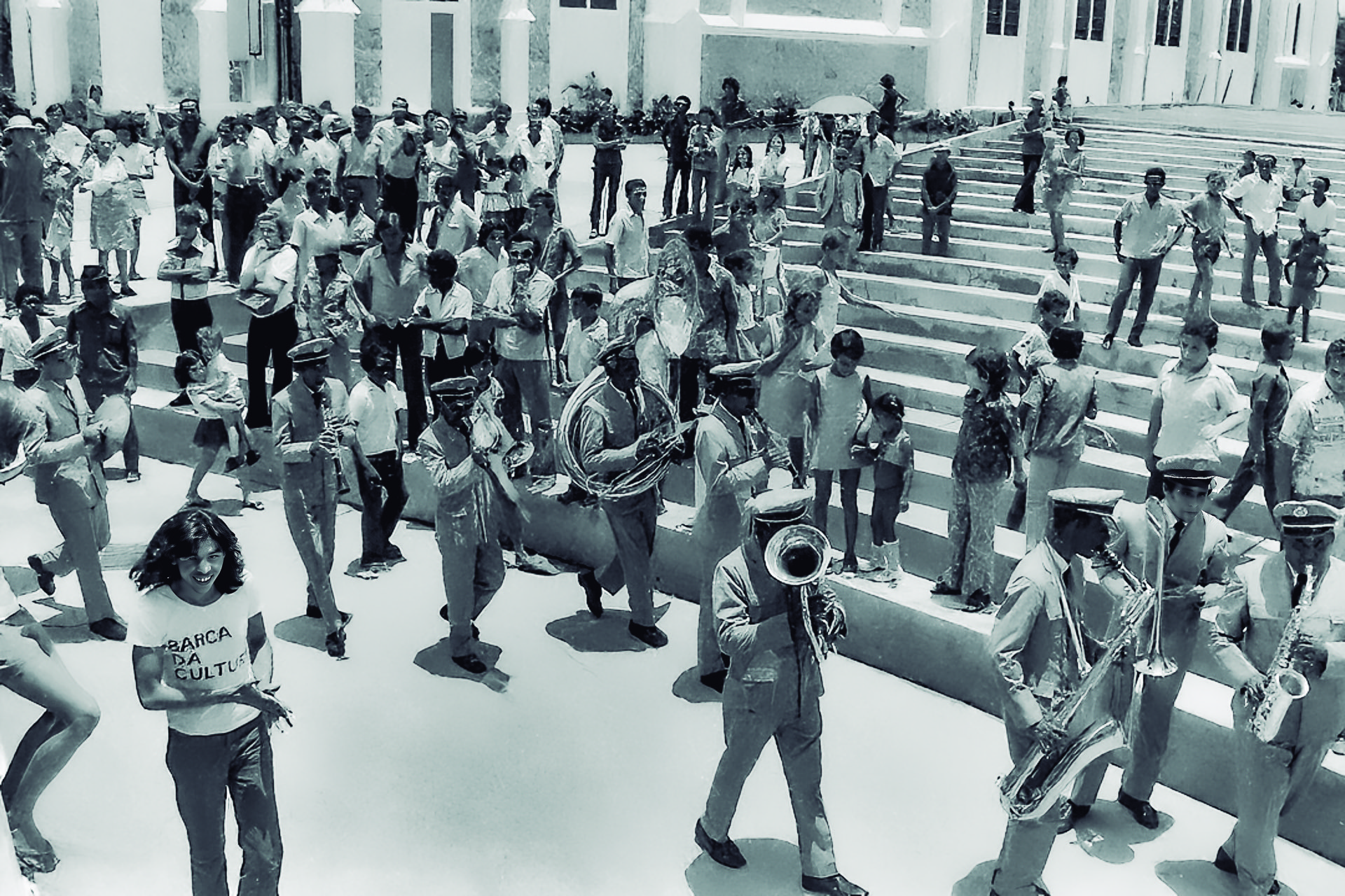 Celebração nas ruas